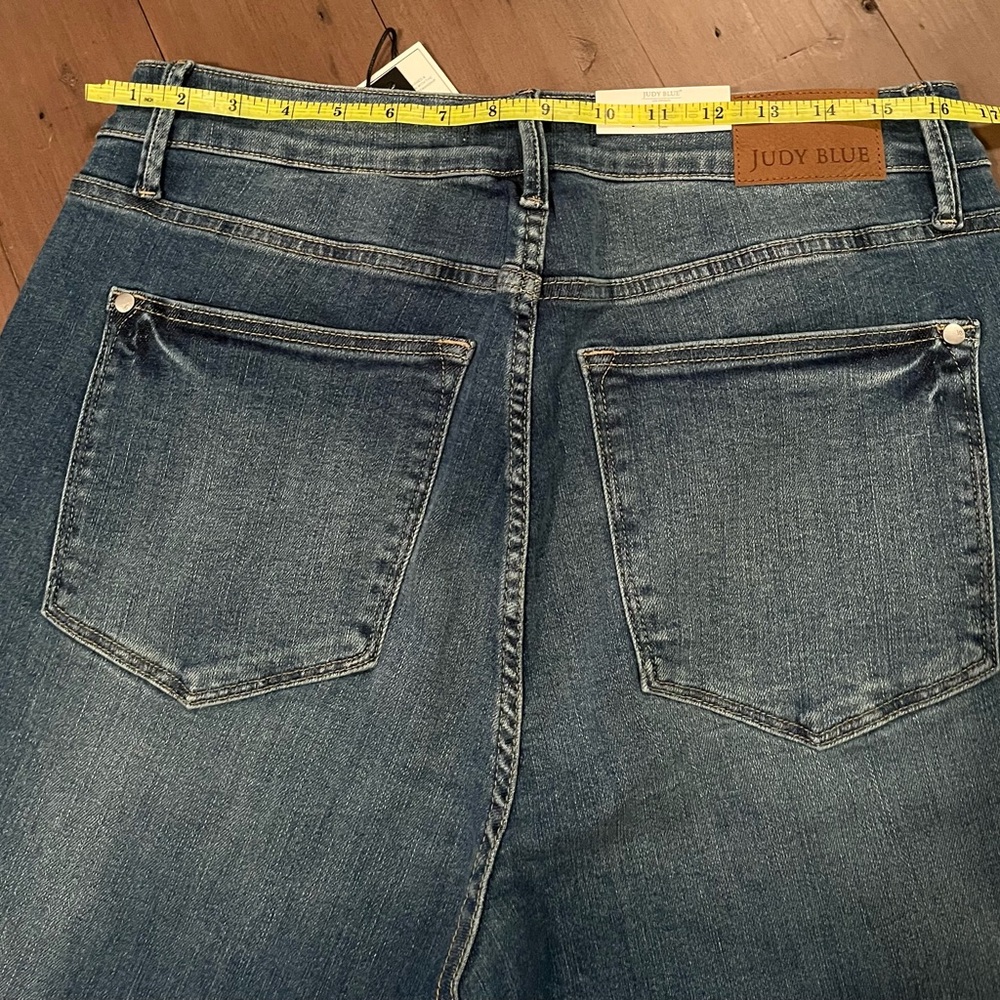 Judy Blue Skinny Tummy Control Fit Blue Women's Jeans - Picture 6 of 8